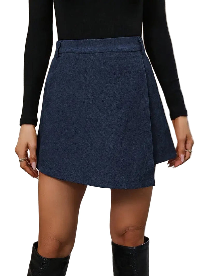 Women’s Asymmetrical Wrap-Front Shorts
