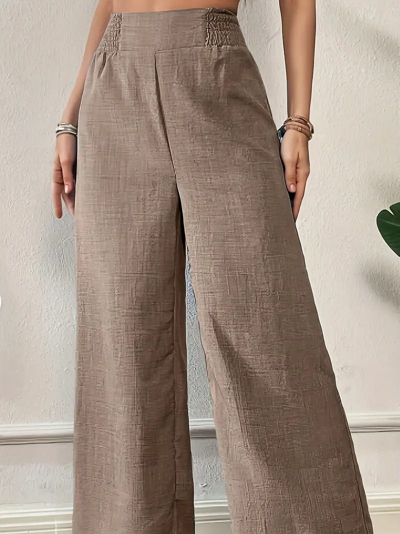 Women’s High-Waisted Wide-Leg Pants