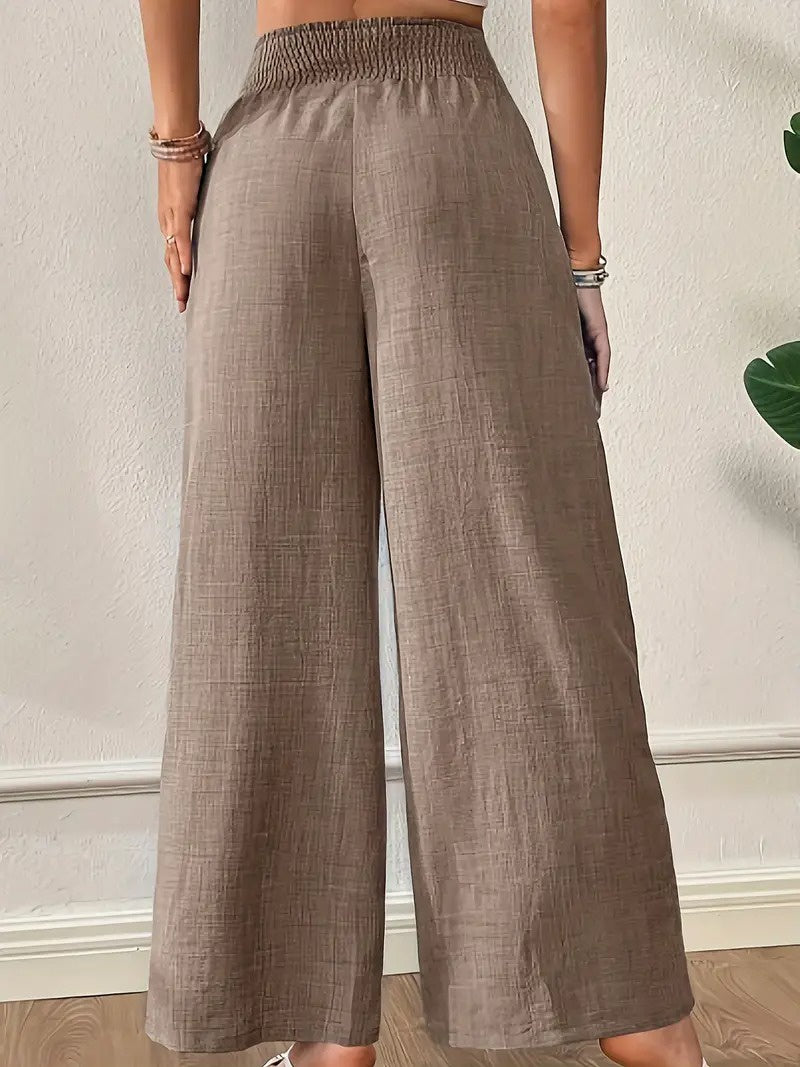 Women’s High-Waisted Wide-Leg Pants