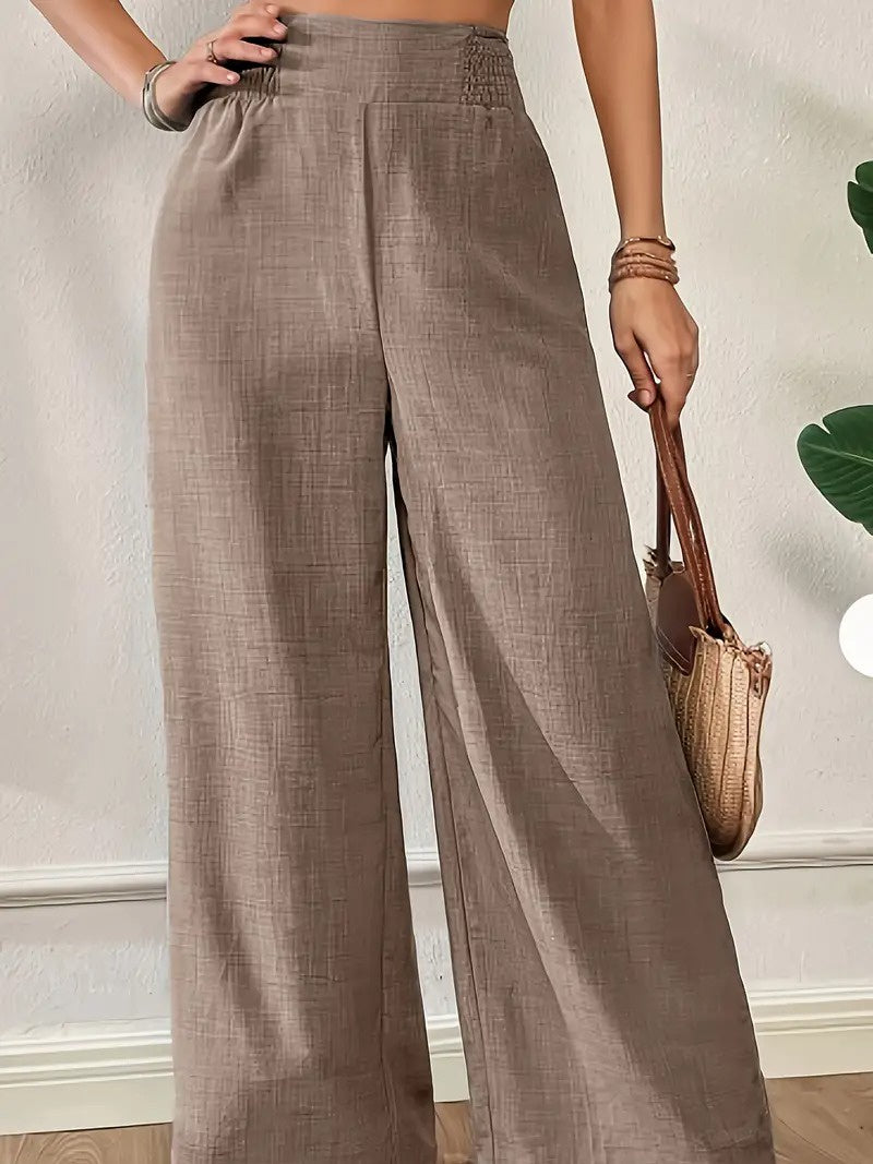 Women’s High-Waisted Wide-Leg Pants